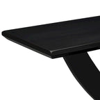 Modern Rustic Console Table with Cross-Leg Design for Living Room and Bedroom