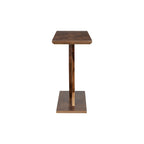 Modern Rustic Console Table with Cross-Leg Design for Living Room and Bedroom