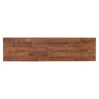 Modern Rustic Console Table with Cross-Leg Design for Living Room and Bedroom