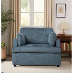 Modern Fabric Accent Chair with Removable Cushion by