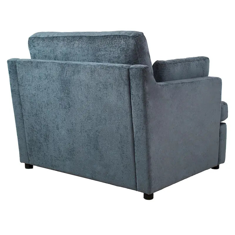 Modern Fabric Accent Chair with Removable Cushion by