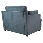 Modern Fabric Accent Chair with Removable Cushion by