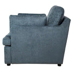 Modern Fabric Accent Chair with Removable Cushion by