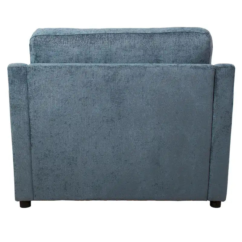 Modern Fabric Accent Chair with Removable Cushion by