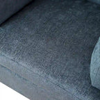 Modern Fabric Accent Chair with Removable Cushion by