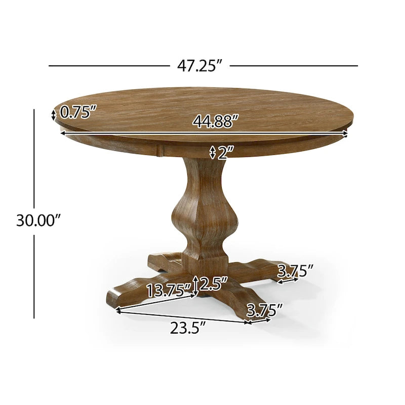 Circular Dining Table by