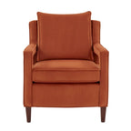 Velvet Accent Arm Chair by