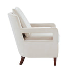 Velvet Accent Arm Chair by
