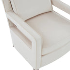 Velvet Accent Arm Chair by