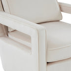 Velvet Accent Arm Chair by