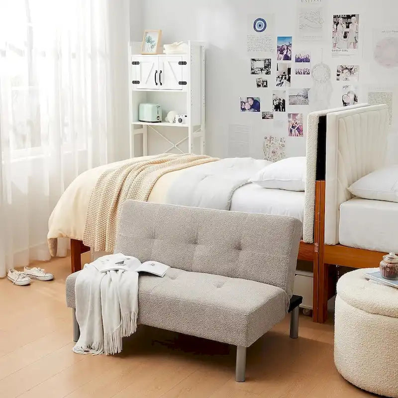 2East Boucle Mini-Futon by