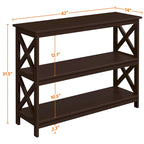 3 Tiers Wooden Entryway Console Table