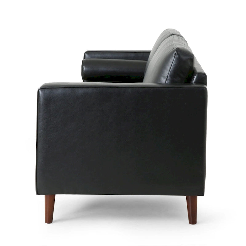 Contemporary Tufted 3 Seater Sofa by 82.25 L x 33.00 W x 33.00 H