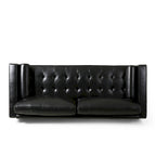 Contemporary Tufted 3 Seater Sofa by 82.25 L x 33.00 W x 33.00 H