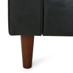 Contemporary Tufted 3 Seater Sofa by 82.25 L x 33.00 W x 33.00 H