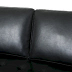Contemporary Tufted 3 Seater Sofa by 82.25 L x 33.00 W x 33.00 H
