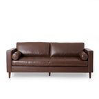 Contemporary Tufted 3 Seater Sofa by 82.25 L x 33.00 W x 33.00 H