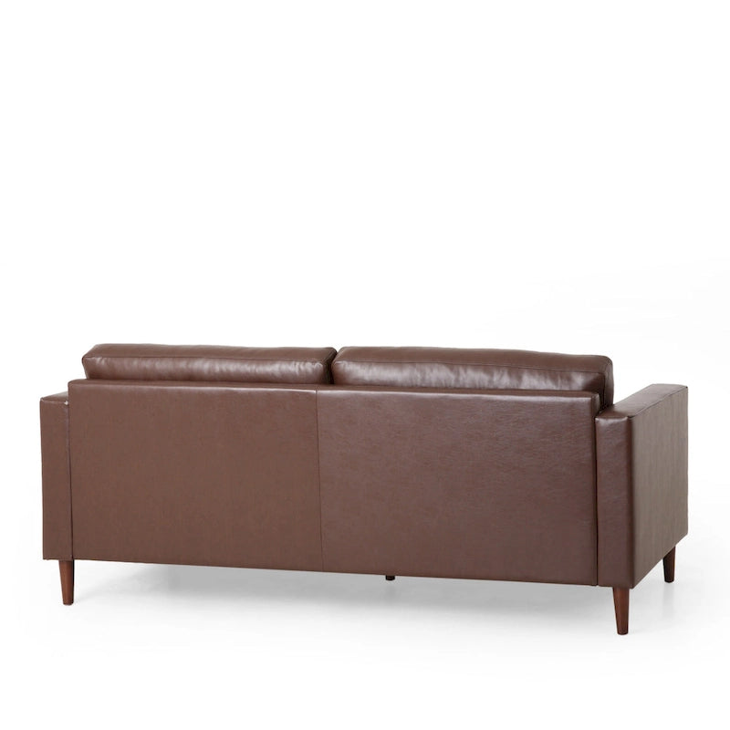 Contemporary Tufted 3 Seater Sofa by 82.25 L x 33.00 W x 33.00 H