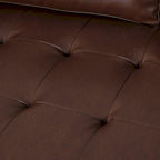 Contemporary Tufted 3 Seater Sofa by 82.25 L x 33.00 W x 33.00 H