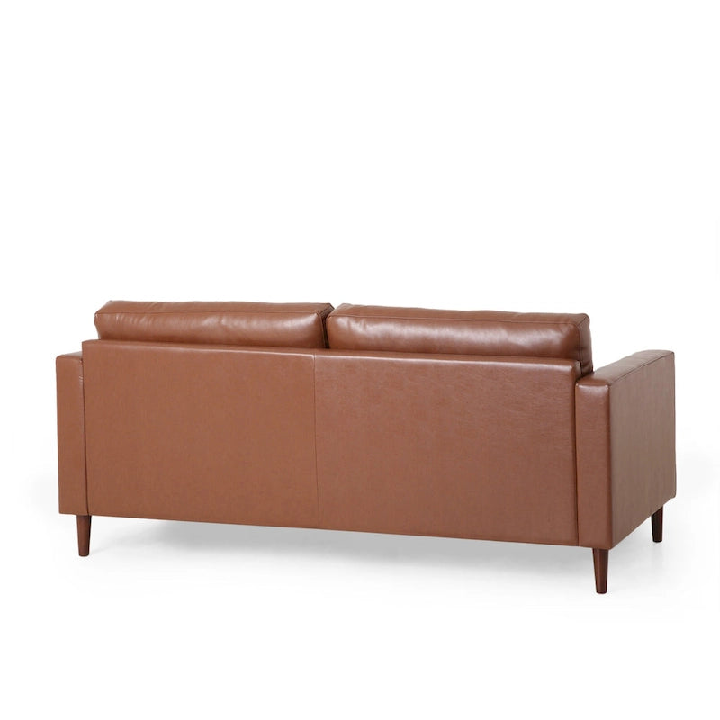 Contemporary Tufted 3 Seater Sofa by 82.25 L x 33.00 W x 33.00 H