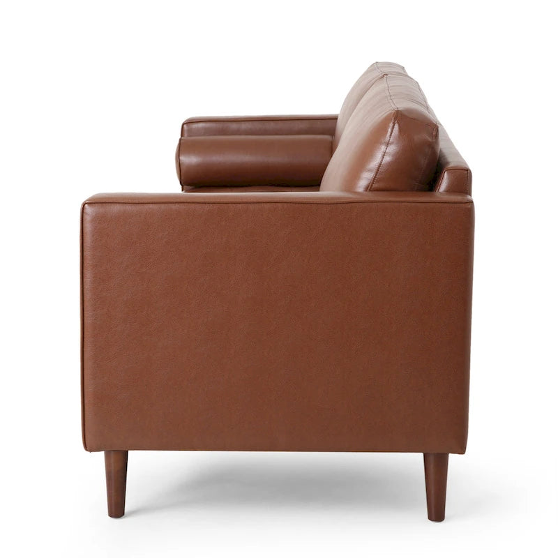 Contemporary Tufted 3 Seater Sofa by 82.25 L x 33.00 W x 33.00 H