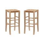 Backless bar stools (2-piece set)