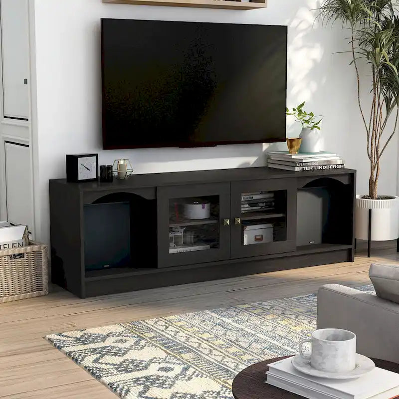 62-inch TV Stand with Storage by