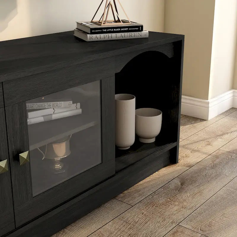 62-inch TV Stand with Storage by