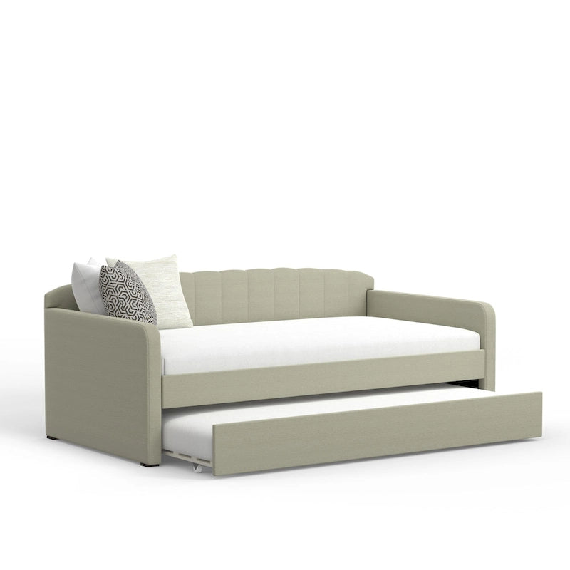 Scalloped Daybed with Trundle