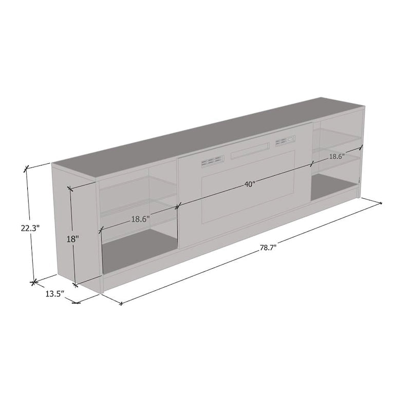 Electric Fireplace TV Stand
