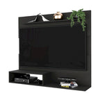 Floating entertainment center, suitable for TVs up to 55 inches.