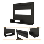 Floating entertainment center, suitable for TVs up to 55 inches.