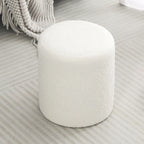 Footrest Ottoman 13 inches Fabric Stool for Living Room Bedroom