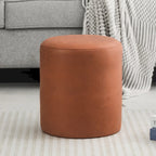 Footrest Ottoman 13 inches Fabric Stool for Living Room Bedroom