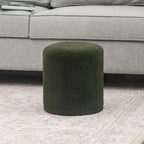 Footrest Ottoman 13 inches Fabric Stool for Living Room Bedroom