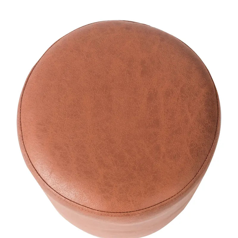 Footrest Ottoman 13 inches Fabric Stool for Living Room Bedroom