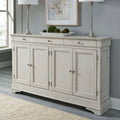 Wirebrushed Hall Buffet