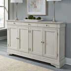 Wirebrushed Hall Buffet