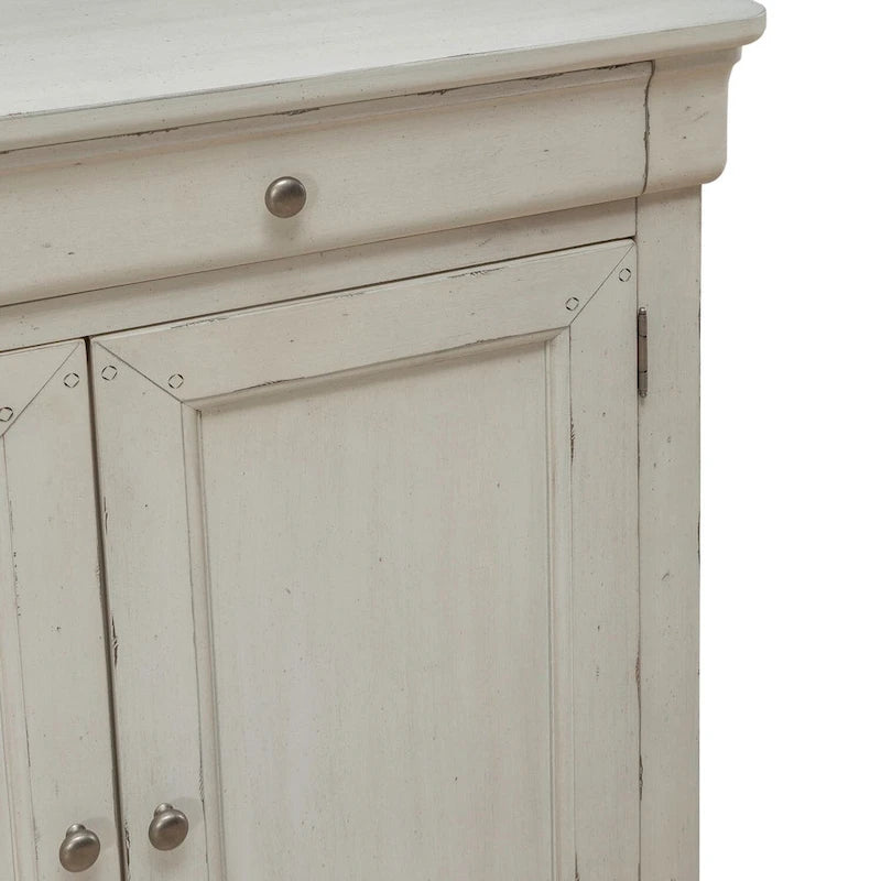 Wirebrushed Hall Buffet