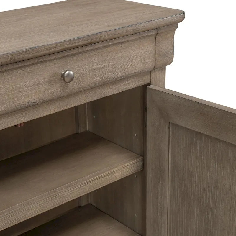Wirebrushed Hall Buffet
