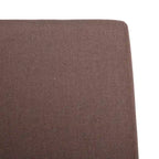 Upholstered Linen Fabric Dining Chair (Set of 2)
