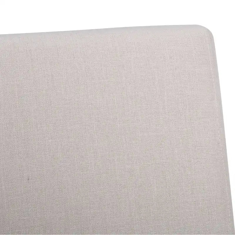 Upholstered Linen Fabric Dining Chair (Set of 2)