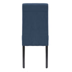 Upholstered Linen Fabric Dining Chair (Set of 2)