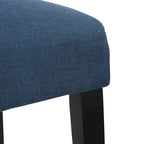 Upholstered Linen Fabric Dining Chair (Set of 2)
