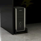 Reception Desk L-Shaped Counter Shelves Drawers Reception Table