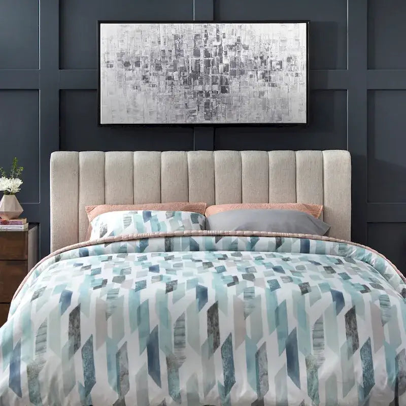 Channel Upholstered Headboard