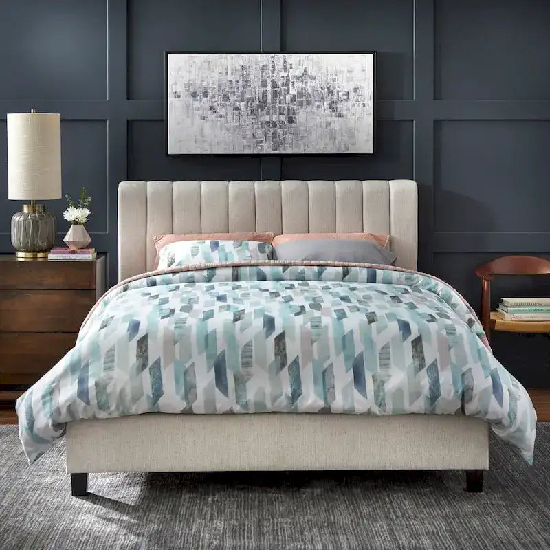 Channel Upholstered Headboard