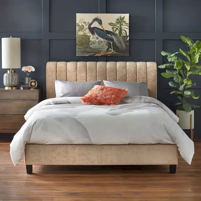 Channel Upholstered Headboard