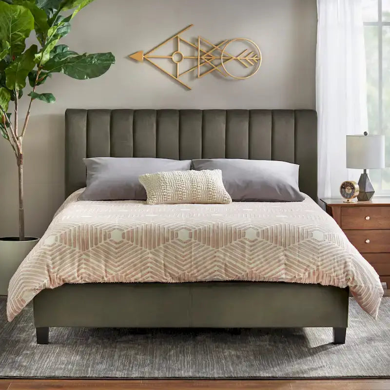 Channel Upholstered Headboard
