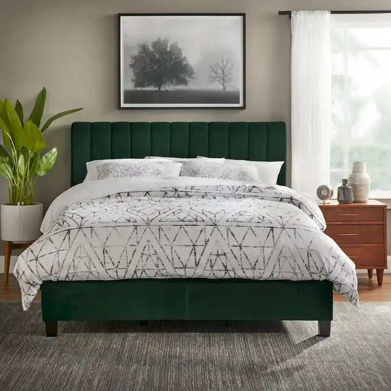 Channel Upholstered Headboard